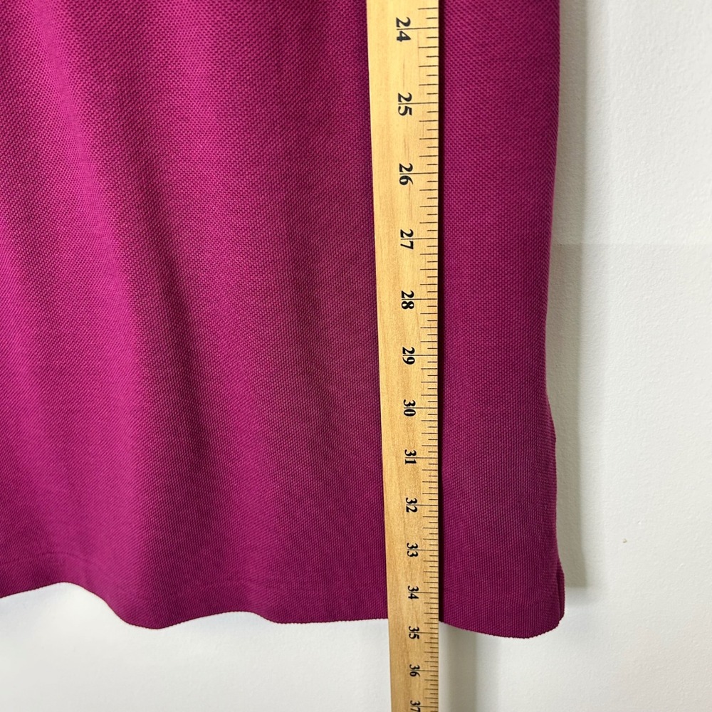 NEW Polo Ralph Lauren Collared Shirt Dress Women's Medium Pink Preppy - Picture 8 of 10